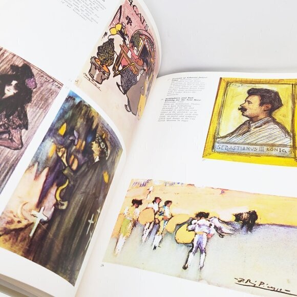 Picasso Josep Fabre Ediciones Poligrafa Vintage 1985 Hardcover Art Book Unread - Picture 6 of 11